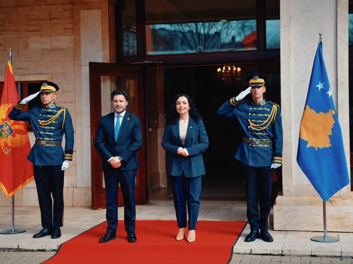 Vjosa Osmani se sastala sa Dritanom Abazovićem