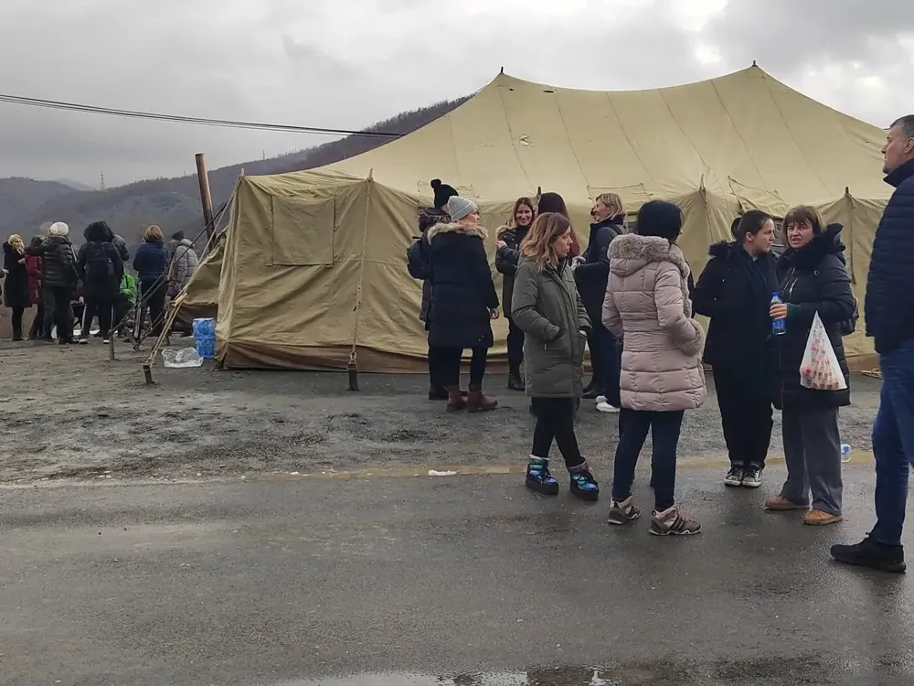 Protest u Zubinom Potoku zbog hapšenja Srbina