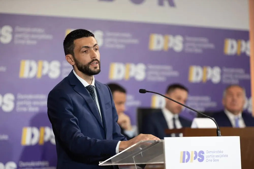 Danijel Živković izabran za predsednika Demokratske partije socijalista Crne Gore