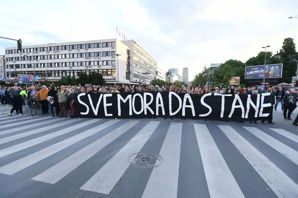 Sutra novi protest u Novom Sadu