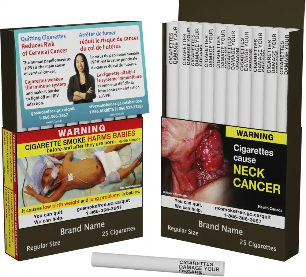 U Kanadi će svaka cigareta dobiti oznaku upozorenja: „otrov u svakom puhu“