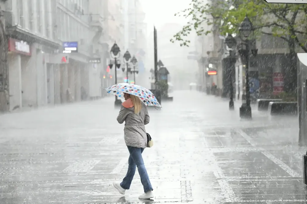 Do kraja dana oblačno i svežije sa kišom, temperatura do 19 stepeni