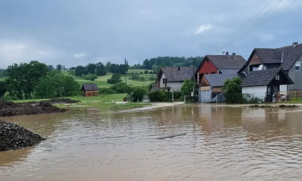 Obilne padavine u koceljevačkom kraju, izlile se pritoke Tamnave