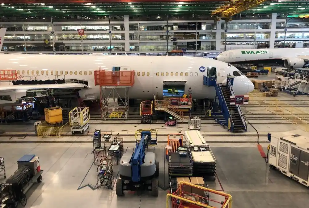 U svojoj fabrici 787 Dreamliner, Boeing se priprema za poletanje