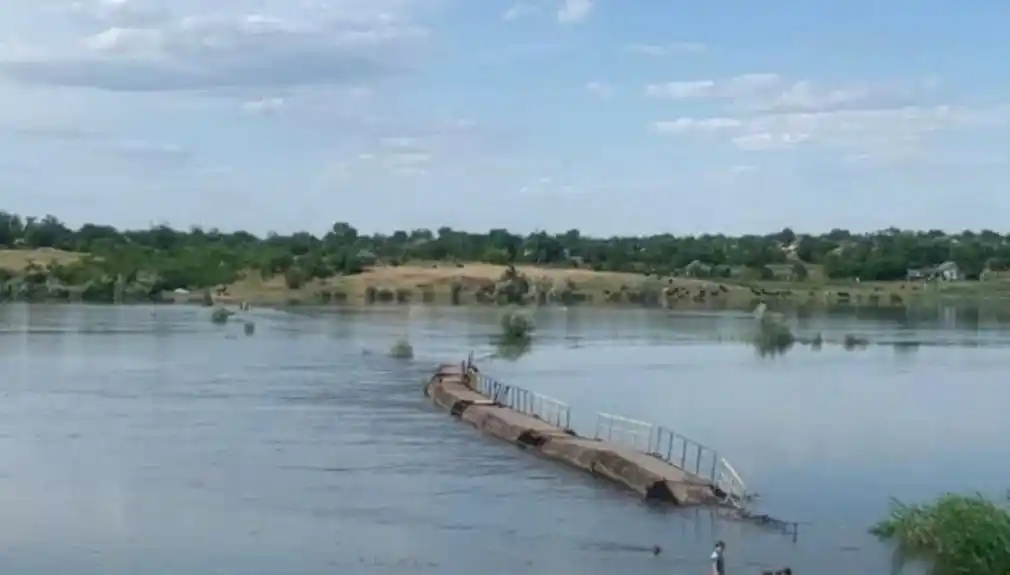 Ukrajina izgubila 6,5 km³ vode zbog eksplozije HE Kahovka