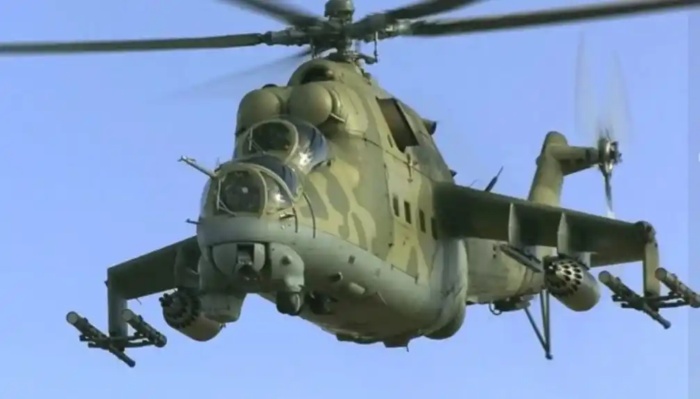 Ukrajinski vojnici srušili ruski helikopter Mi-24