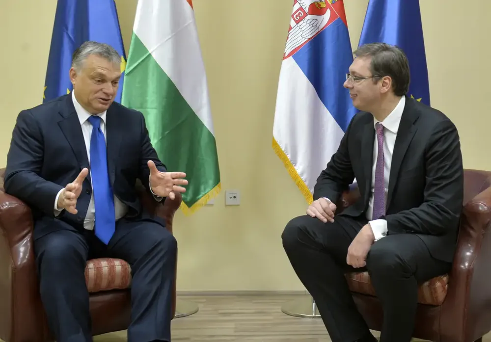 Vučić i Orban o uhapšenim kosovskim policajcima