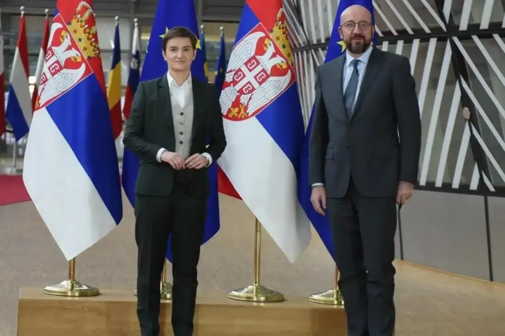 Mišel sa Brnabić: Za Srbiju ključne reforme da bi napredovala na putu ka EU