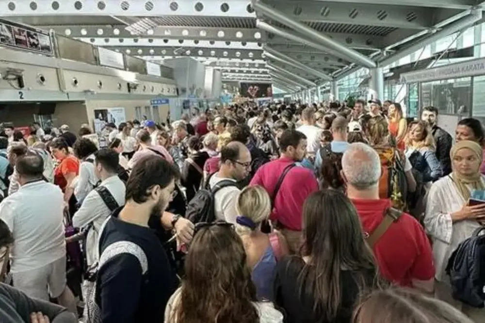 Kolaps na aerodromu u Podgorici