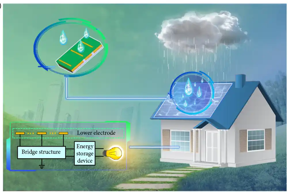 Prikupljanje energije od kišnih kapi pomoću tehnologije solarnih panela