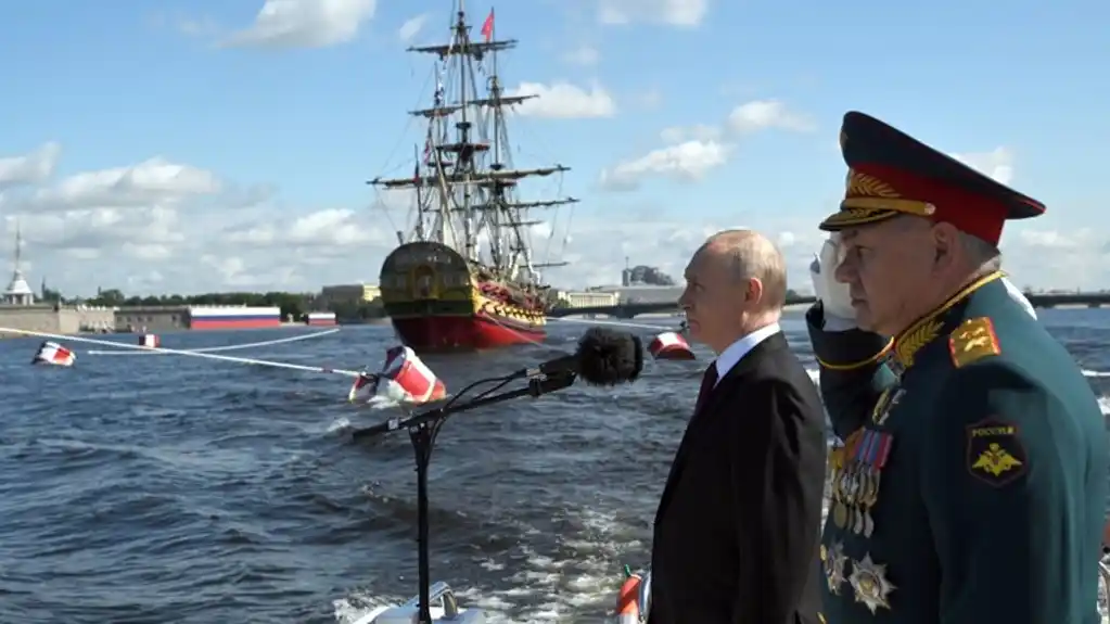 Putin domaćin prve pomorske parade Rusije