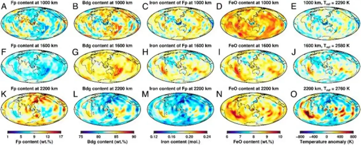 Seizmološka studija daje uvid u sastav i termičko stanje donjeg plašta Zemlje
