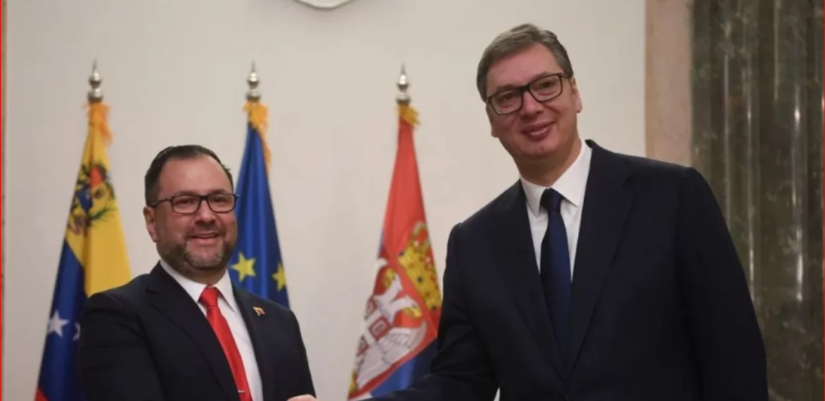 Vučić se sastao sa ministrom spoljnih poslova Venecuele; „Srbija i Venecuela su istinski prijatelji“