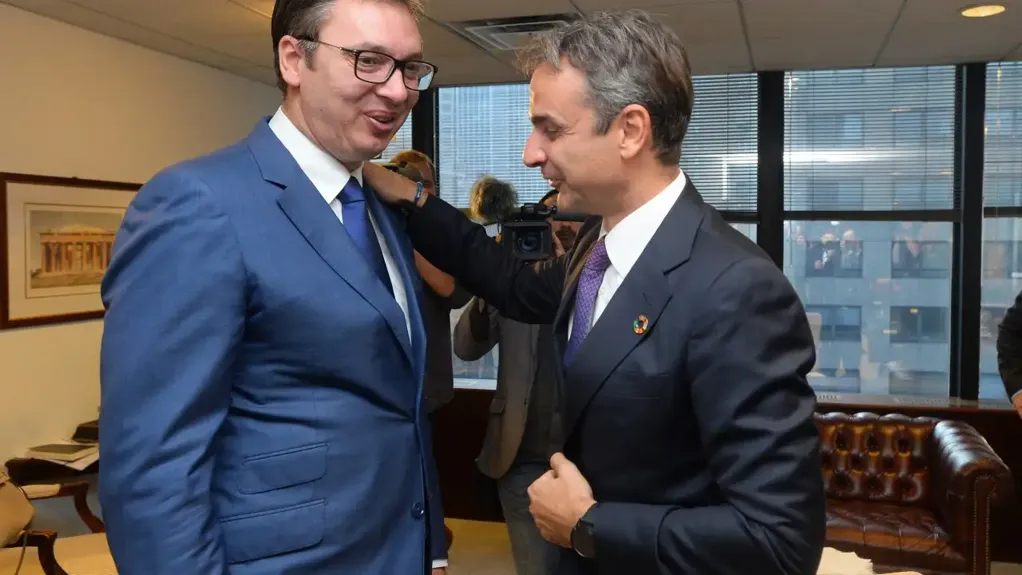 Predsednik Vučić se sastao sa premijerom Grčke Micotakisom u Njujorku