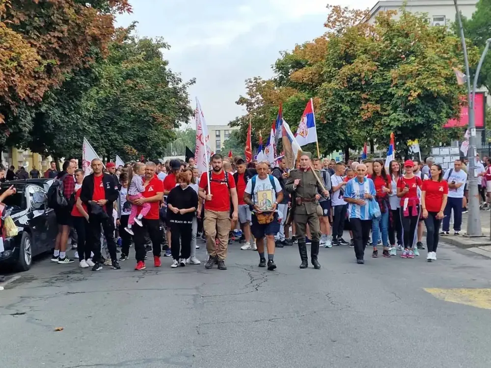 Cerski marš – od Šapca do Tekeriša po 14. put kolona poštovalaca istorije i tradicije