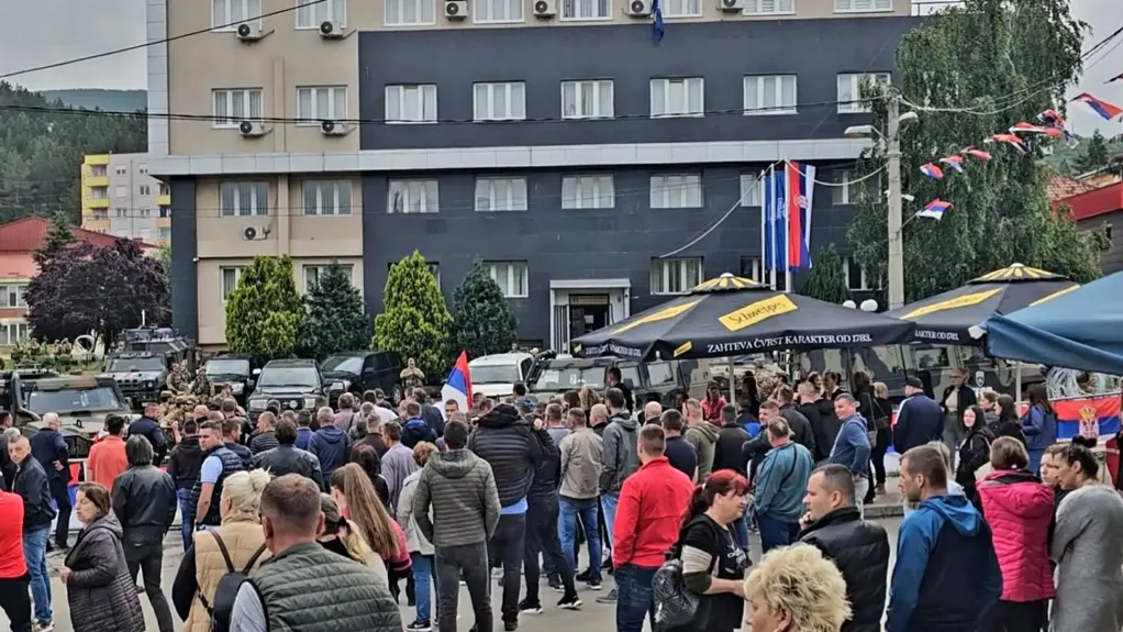 Protest građana Leposavića