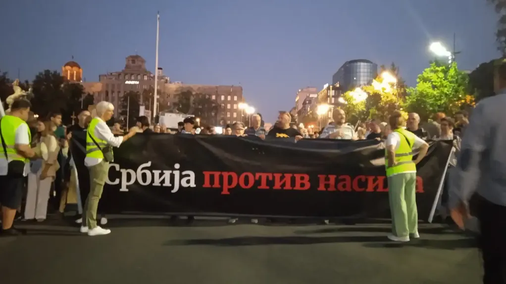 Šesnaesti protest „Srbija protiv nasilja“ večeras u Beogradu