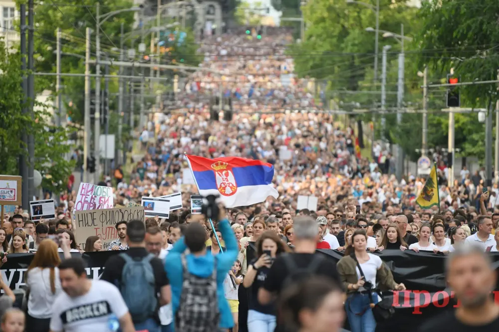 Opozicija saopštila plan za 15. protest „Srbija protiv nasilja“