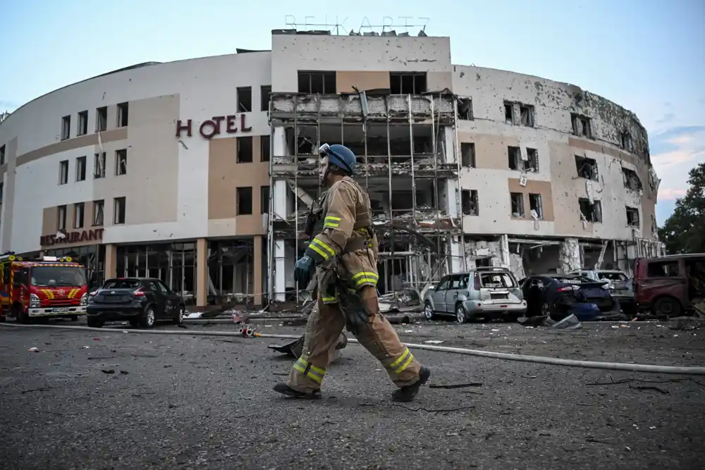 Ruska raketa pogodila hotel u Zaporožju