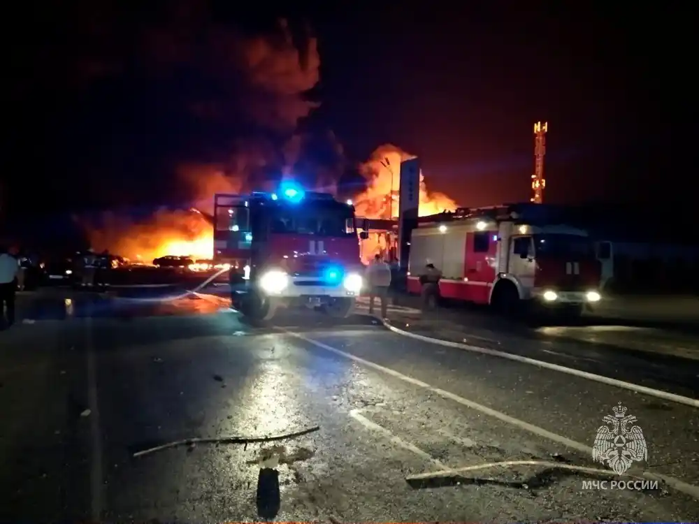 U požaru na ruskoj benzinskoj pumpi poginulo 27, povređeno 66