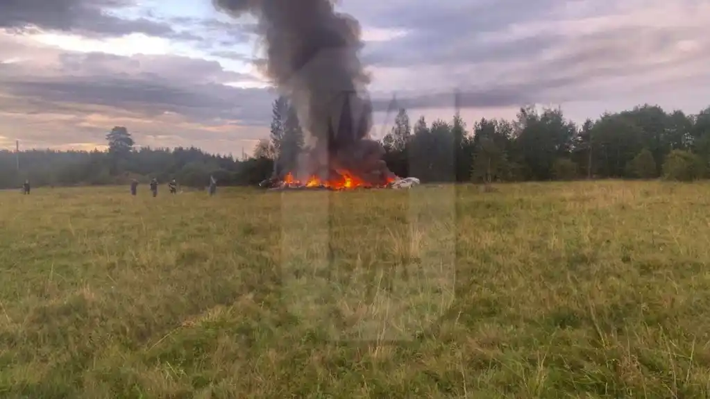 Prigozin bio na listi putnika u avionu koji se srušio, nema preživelih