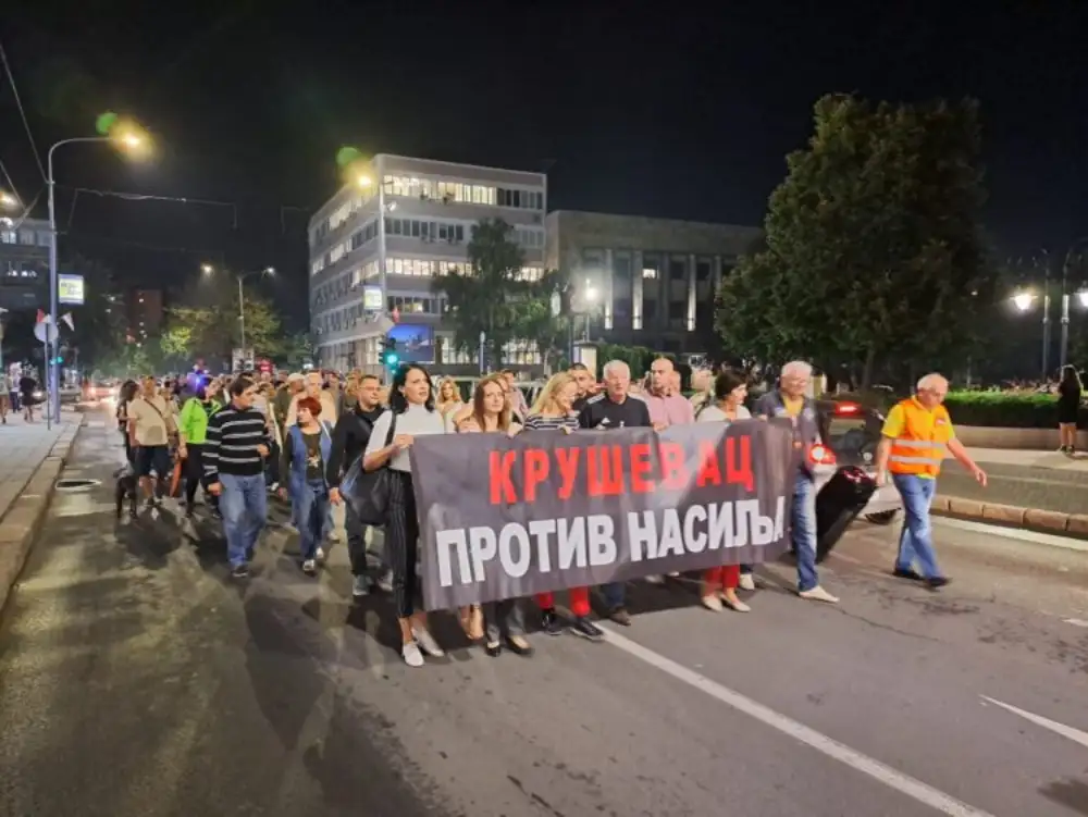 Protest „Srbija protiv nasilja“ u Kruševcu: Ulica jedina institucija koju vlast nije mogla da zarobi