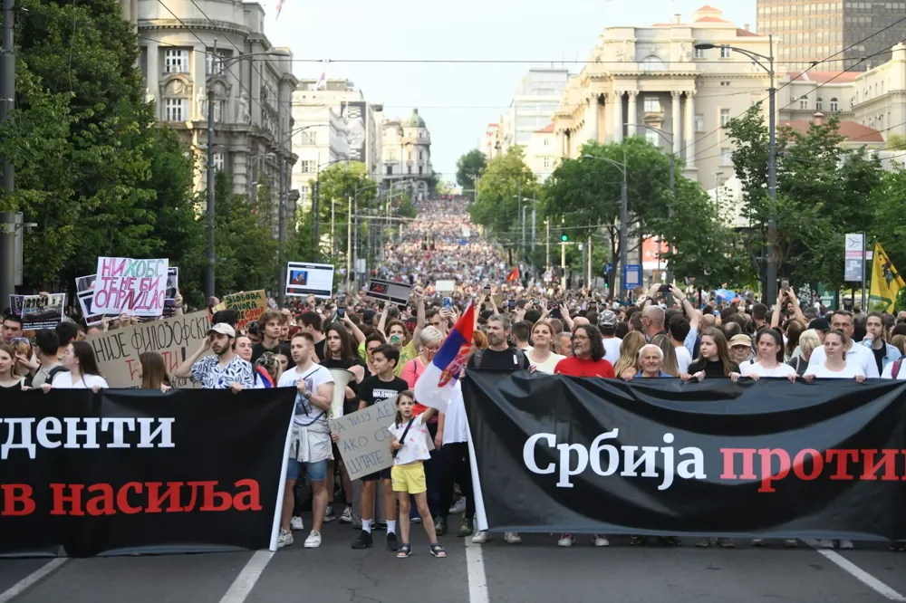 Novi protest „Srbija protiv nasilja“ u Beogradu