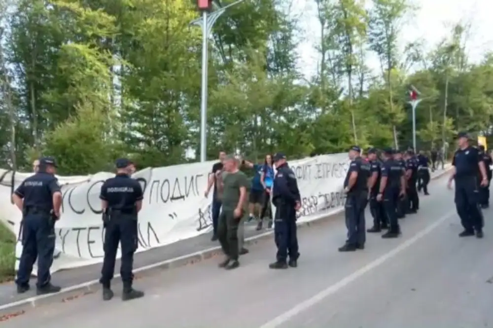 Ekološki aktivisti pušteni nakon hapšenja na Kablaru