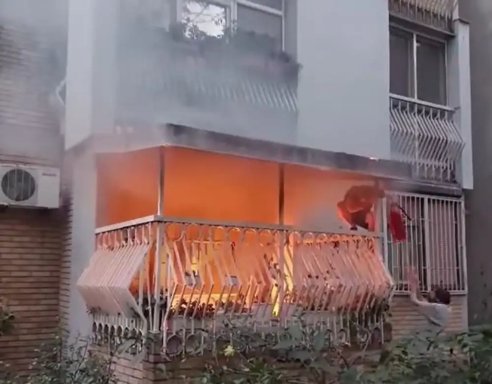 Komšije spasle nepokretnu ženu iz požara na Limanu u Novom Sadu