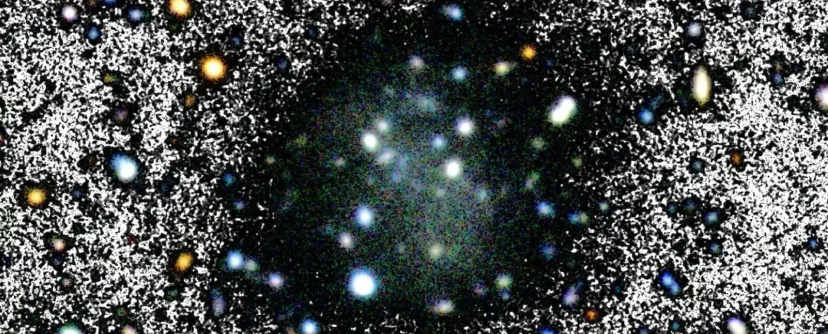 Galaksija koju je slučajno pronašla izgleda da je napravljena od rasplinute tamne materije