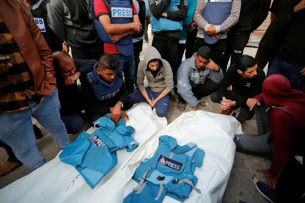 Još tri novinara ubijena u Gazi u izraelskoj ofanzivi, kažu rođaci