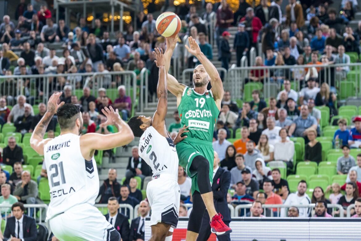 Partizan gost Cedevita Olimpiji u 8. kolu ABA lige