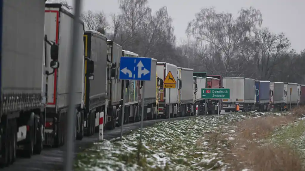 Lokalne vlasti nisu dozvolile poljskim prevoznicima da započnu novi protest na granici sa Ukrajinom