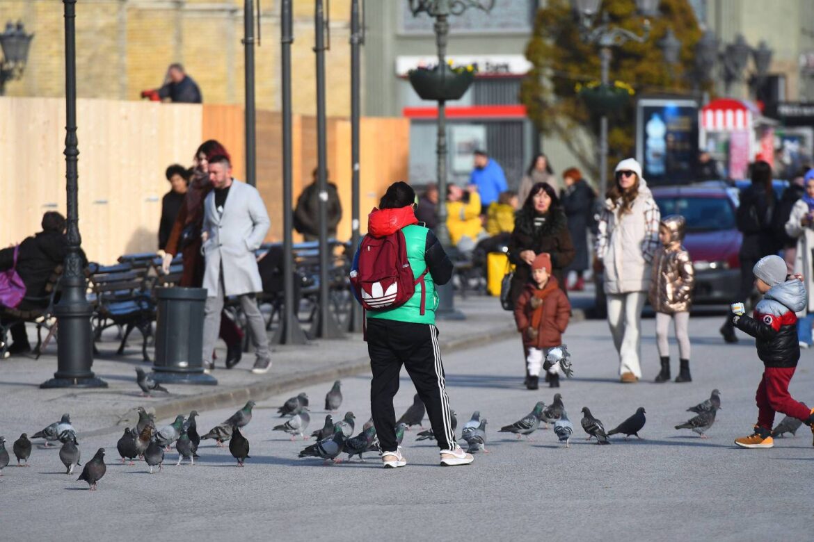 Sutra oblačno, vetrovito i osetno toplije – temperatura do 23 stepena