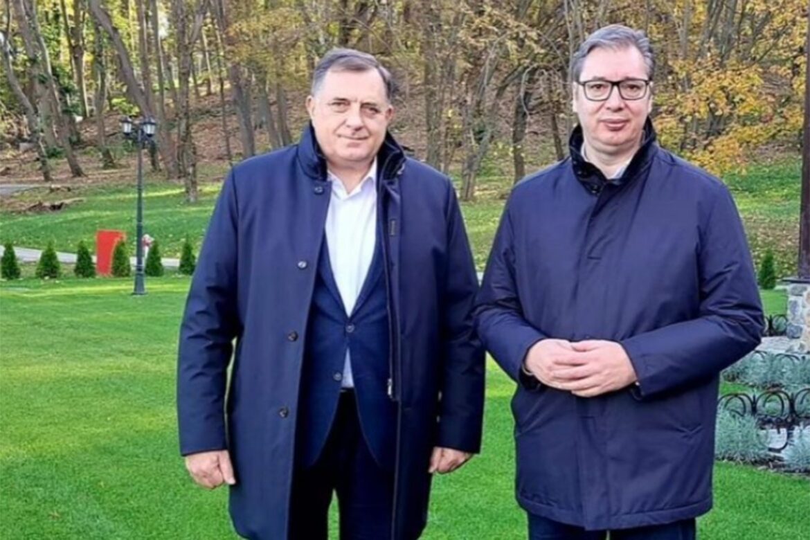 Vučić sa Dodikom o zajedničkim projektima Srbije i Republike Srpske