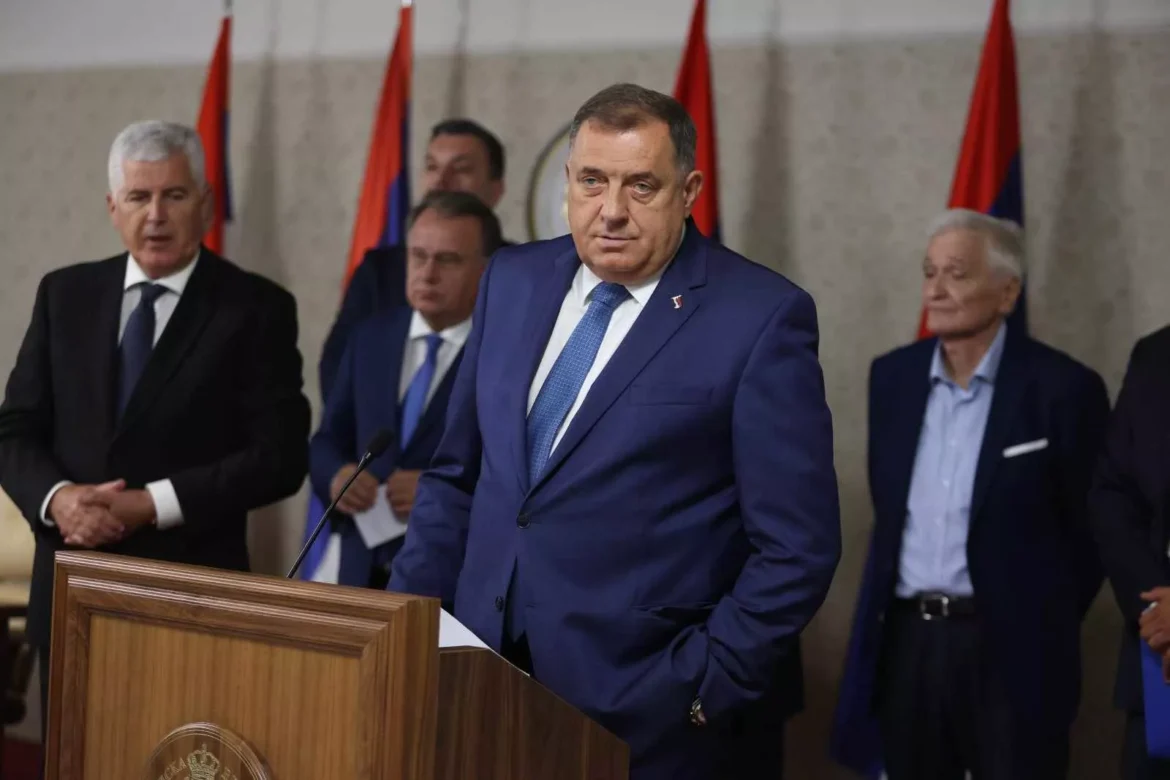Dodik: Rusija neće da podrži rezoluciju o Srebrenici jer može da destabilizuje odnose u BiH