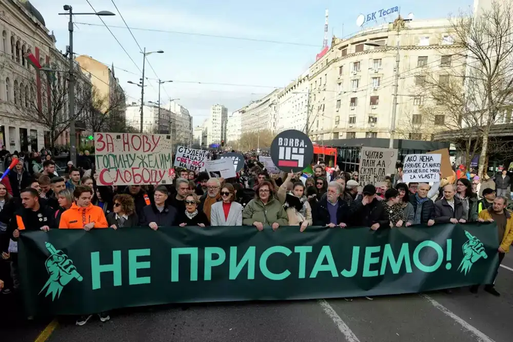 Beograd: Centar zatvoren za saobraćaj