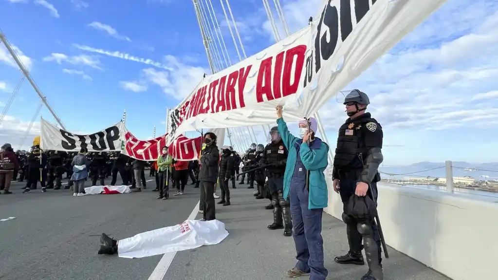 Optužbe za blokadu mosta u San Francisku: Demonstranti traže prekid vatre u Gazi