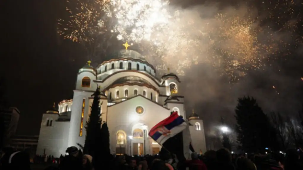 Svečan doček Nove godine po julijanskom kalendaru širom Srbije