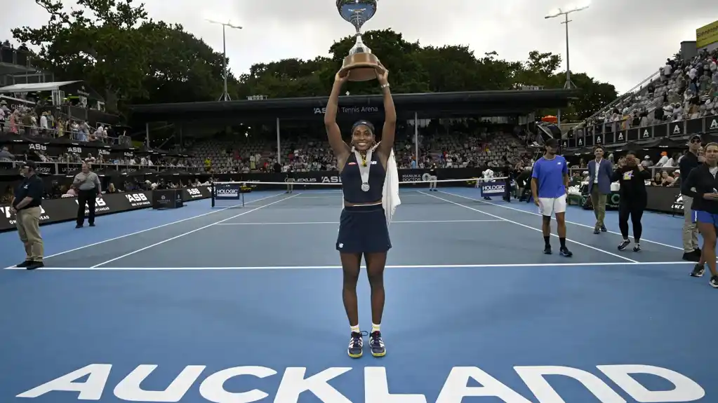 Koko Gaf trijumfuje u finalu Okland klasika, ulazi u Australijan open s pobedničkim samopouzdanjem