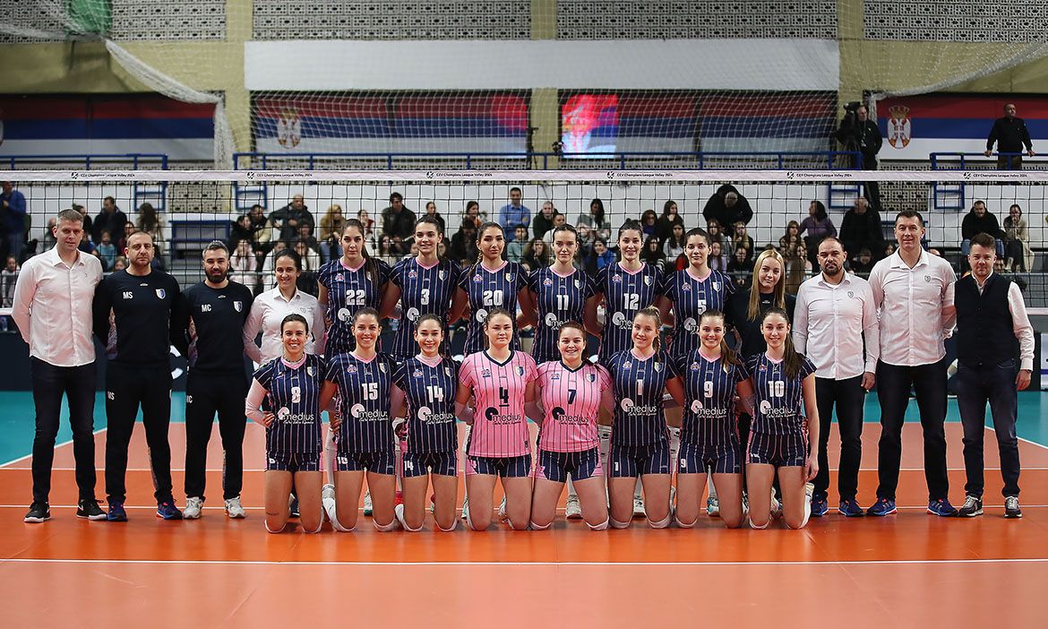 Odbojkašice Jedinstva igraju protiv Nojšatela za plasman u polufinale Kupa CEV