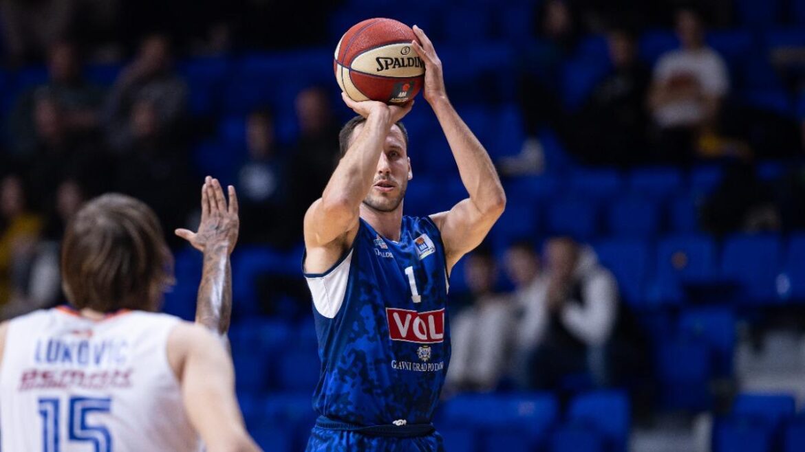 Košarkaš Budućnosti Vladimir Mihailović MVP 15. kola ABA lige