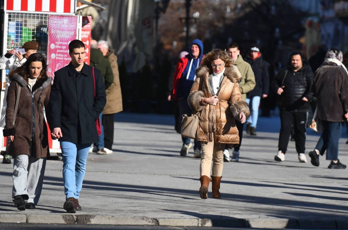 Sutra pretežno sunčano, temperatura do 7 stepeni