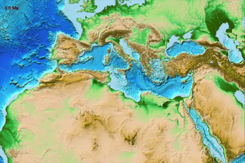 Dolasci čudnih seizmičkih talasa dovode do otkrića prevrnute ploče u Mediteranu