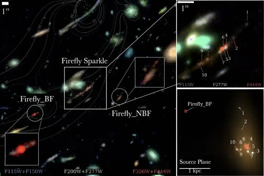 JVST vidi galaksiju nalik Mlečnom putu kako se spaja u ranom univerzumu