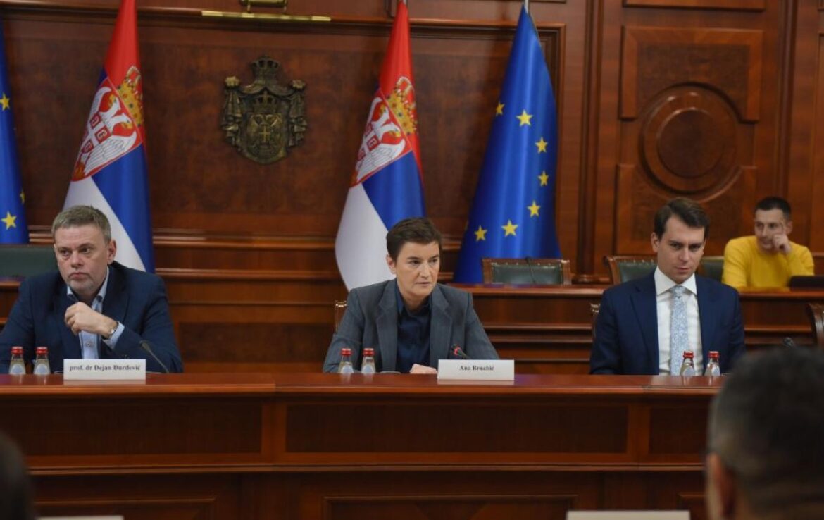 Ana Brnabić s Radnom grupom za izborne uslove, ODIHR i Delegacijom EU