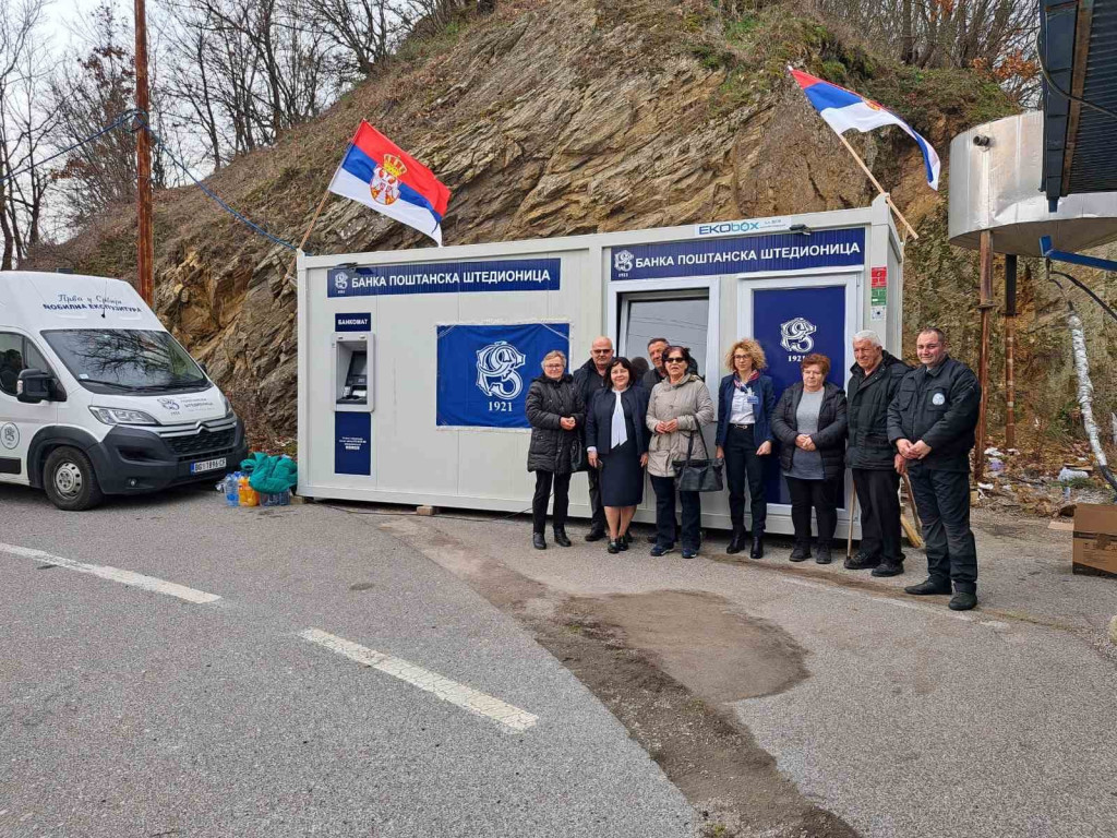 Postavljene montažne ekspoziture Poštanske štedionice u blizini Jarinja, Brnjaka, Končulja i Merdara