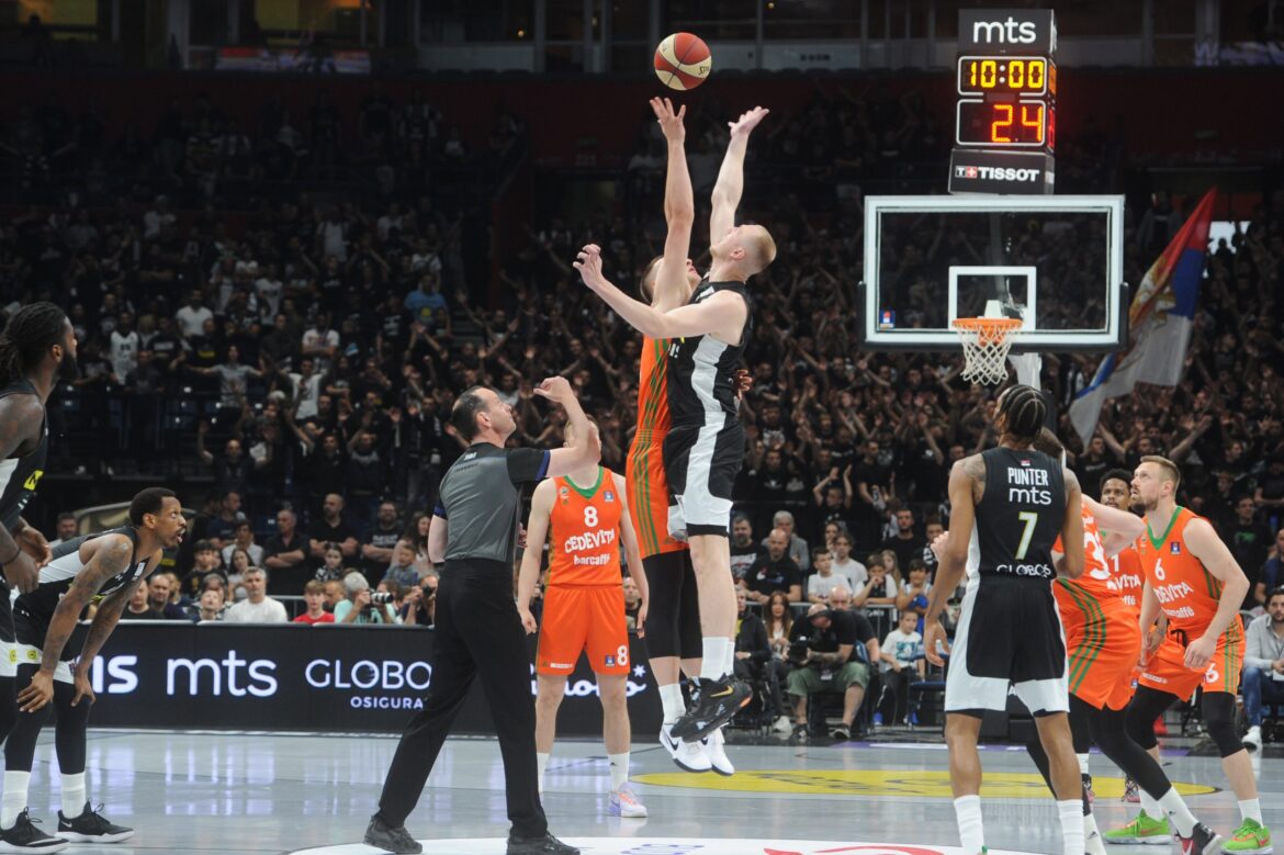 Partizan igra protiv Cedevita Olimpije