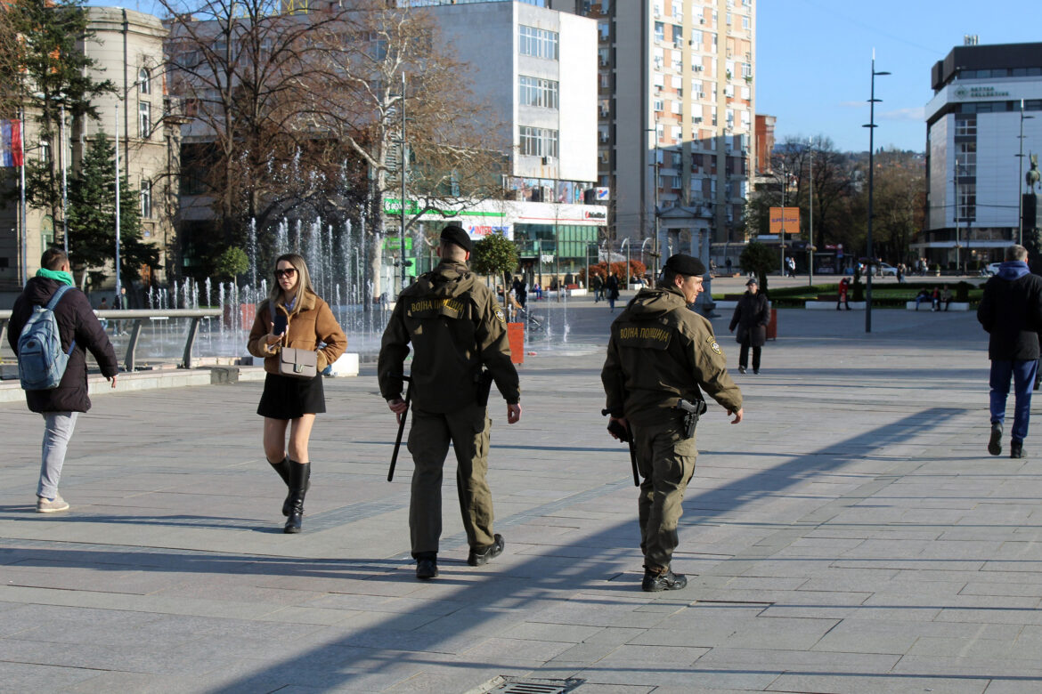 Pojačano prisustvo vojne policije u većim gradovima Srbije