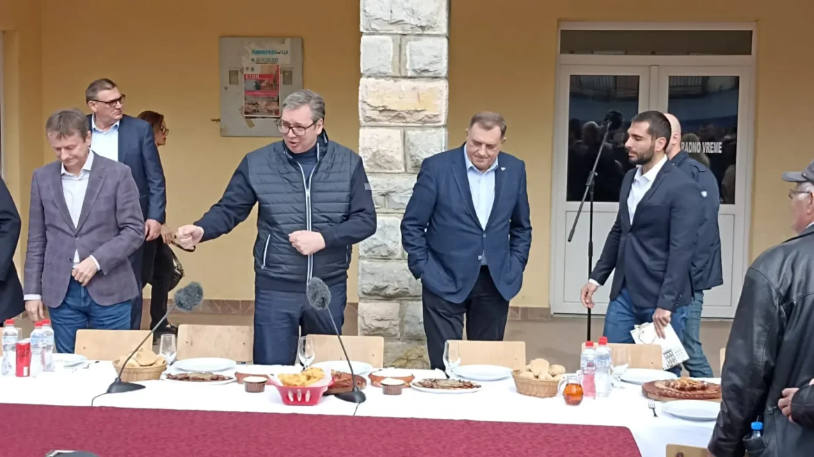 Vučić i Dodik posetili Pambukovicu